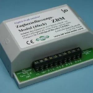 Markenprodukt Littfinski 600013 - ZBM-G - 4-fach Zugbeeinflussungsmodul, Fertigmodul im Gehäuse