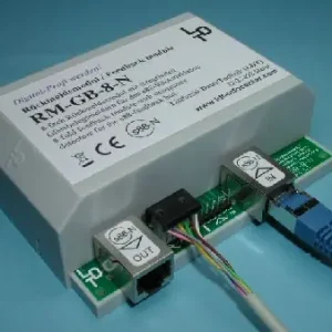 Littfinski 320103 - RM-GB-8-N-G - 8-fach Rückmeldemodul s88, Fertigmodul im Gehäuse Abverkauf