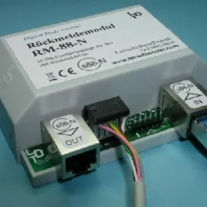 Littfinski 310113 - RM-88-N-G - 16-fach Rückmeldedecoder, s88, Fertigmodul im Gehäuse Letzte Chance