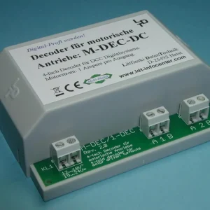 Littfinski 410412 - M-DEC-DC-F - 4-fach Motorweichendecoder, DCC, Fertigmodul Top-Seller