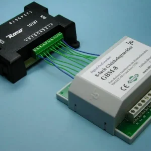 Must-Have Littfinski 020002 - GBM-8-F - 8-fach Gleisbelegtmelder, Fertigmodul