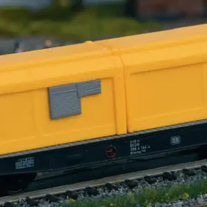 Echt Loewe 2287 - Set (B) aus 2 Wohncont. "BAHNBAU GRUPPE" , 2x70mm