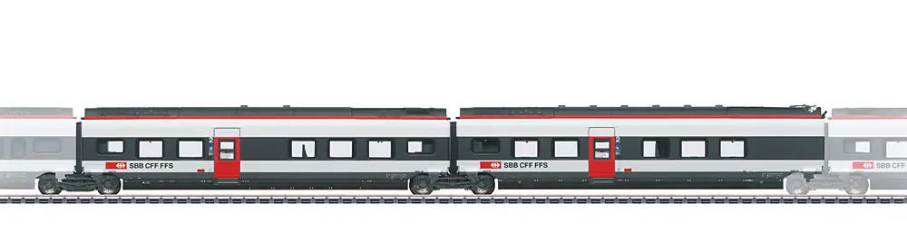 Zertifiziert Märklin 43452 - SBB Set 2-teilig ergänzung zum RABe501 Giruno Ep.6 - Set2