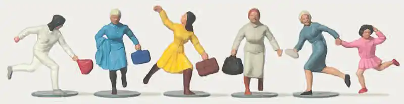 Direktkauf Merten 210971 - EILENDE WEIBL. REISENDE,HÜTE