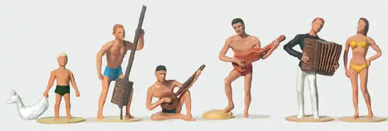 Billig Merten 212174 - MUSIKANTEN AM STRAND