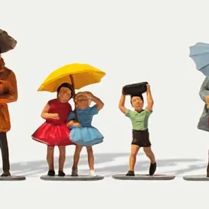 Kostenfreie Lieferung Merten 212186 - Passanten im Regen