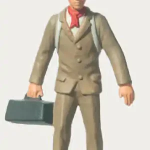 Mega-Angebot Merten 240024 - Reisender mit Mütze und Rucksack handbemalt