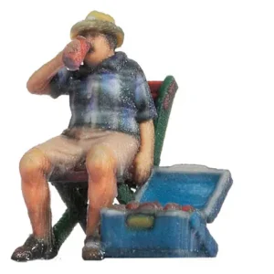 Top-Preis Noch 10431 - Mann auf Klappstuhl