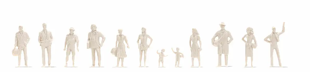 Wochenendangebot Noch 16002 - Stehende, weiß, Architecture Line 1:100