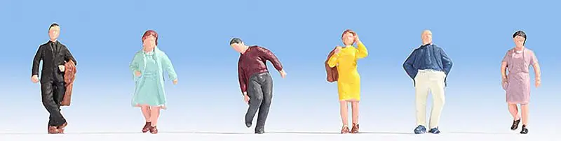 Top-Angebot Noch 18117 - Reisende, 6 Figuren