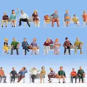 Top-Preis Noch 18402 - Mega-Spar-Set Sitzende 60 Figuren (ohne Bänke)