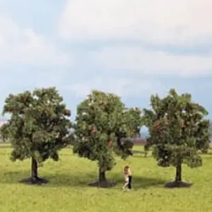 Top-Seller Noch 25113 - Apfelbäume 3 Stück 8 cm hoch