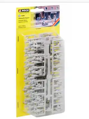 Wochenendangebot Noch 44985 - Unbemalte Figuren 72 Stück