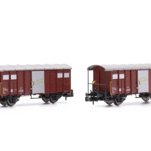 2er Set gedeckte Güterwagen K3 SBB, Ep.IV Expressversand